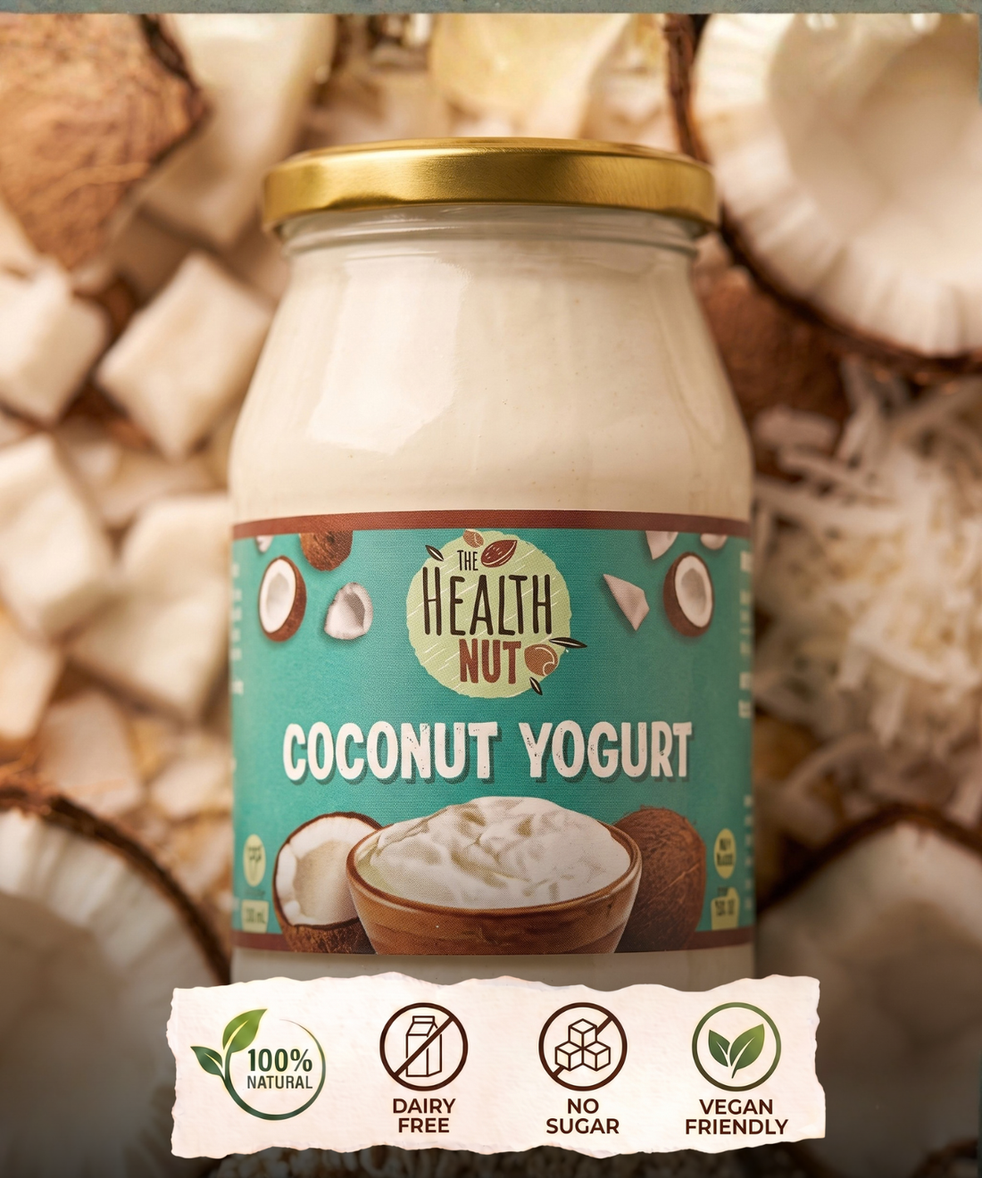 Dairy Free Coconut Yogurt 500g | Vegan & Gluten Free – The Health Nut