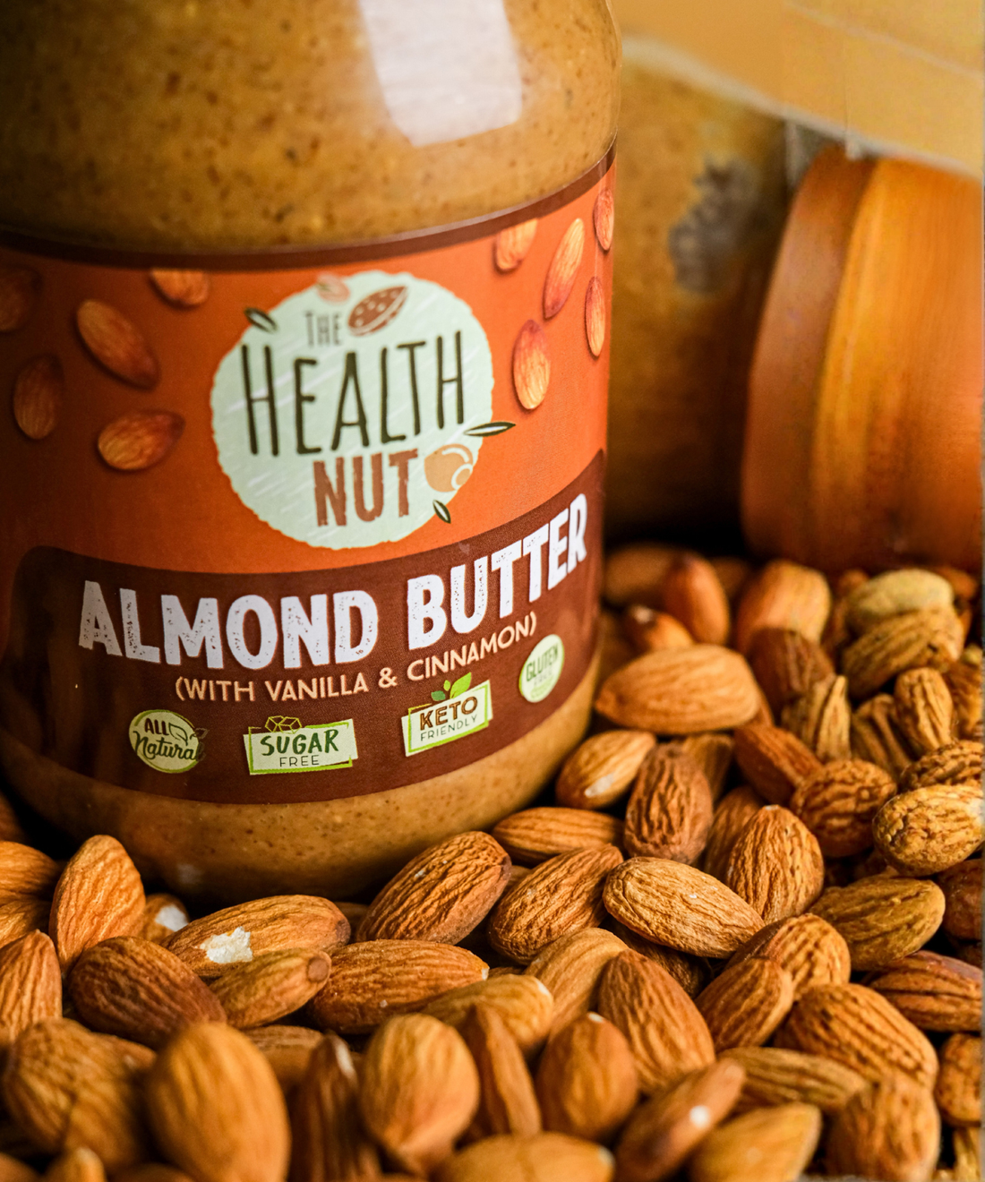 Almond Butter - Keto Friendly & Sugar Free - 500g