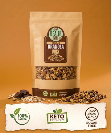 Chocolate Granola Mix - Crunchy Nut & Seed Blend - 250g