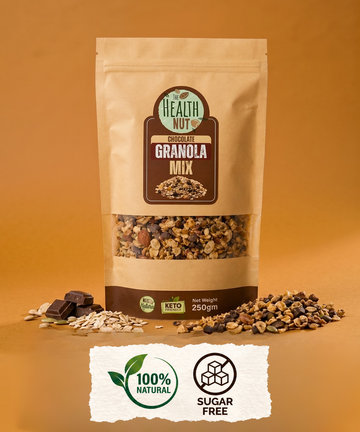 Chocolate Granola Mix - Crunchy Nut & Seed Blend - 250g