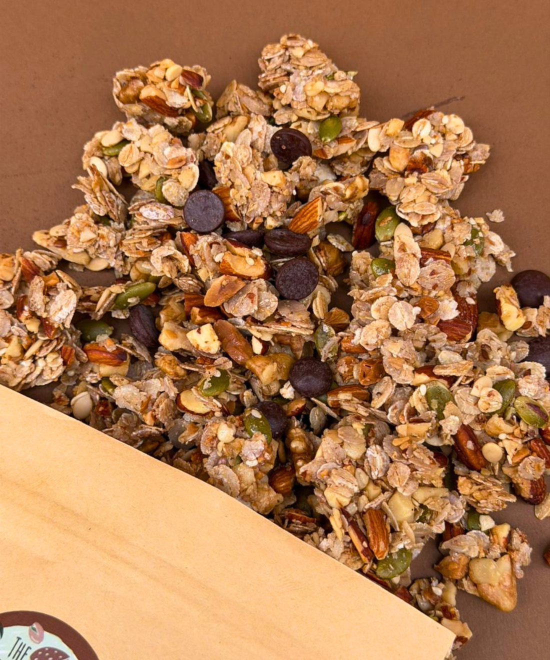 Chocolate Granola Mix - Crunchy Nut & Seed Blend - 250g