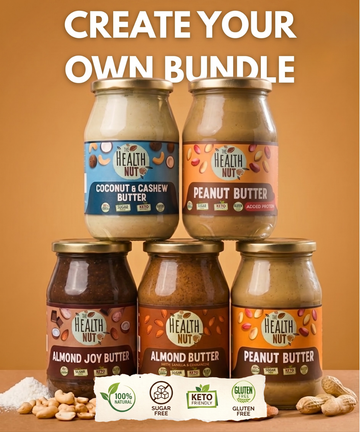 Bundle Of 5 Signature Nut Butters in 5 Flavors - 500g Each