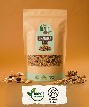 Granola Mix - Crunchy High Fiber Blend Nut & Seed  - 250g