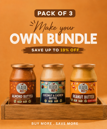 Bundle Of 3 Signature Nut Butters in 5 Flavors - 500g Each