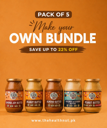 Bundle Of 5 Signature Nut Butters in 5 Flavors - 500g Each