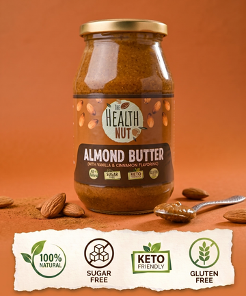 Almond Butter - Keto Friendly & Sugar Free - 500g