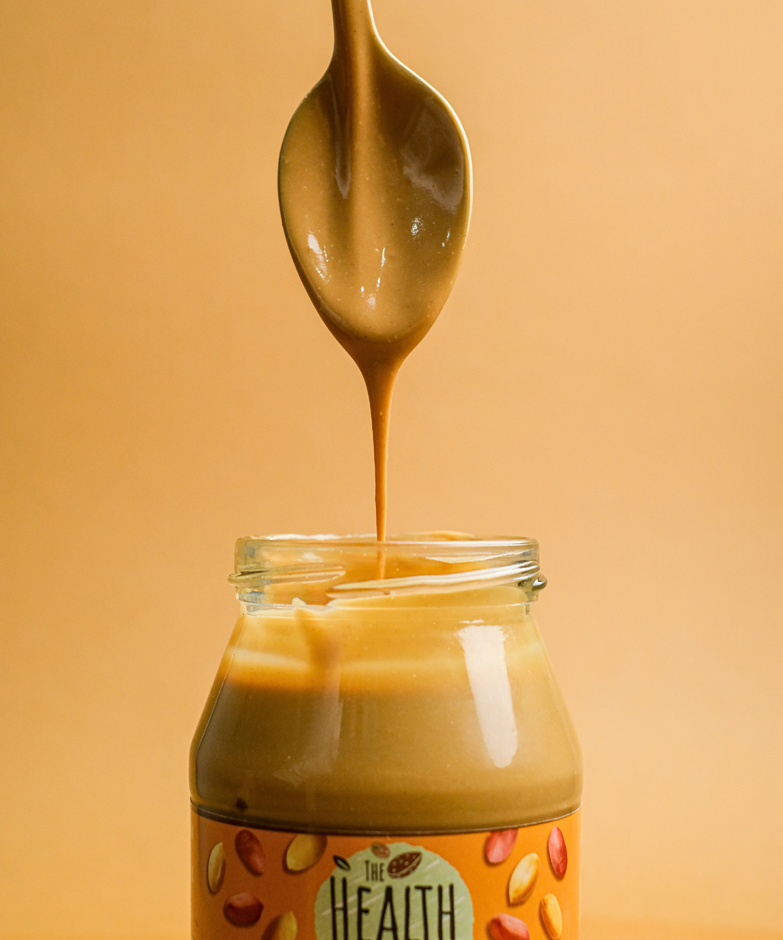 Natural Peanut Butter with Added Protein - High Protein & Keto Friendly - 500g